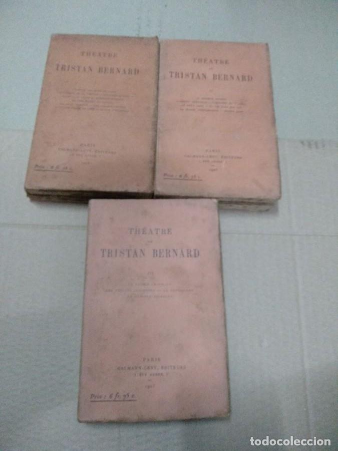 Livros antigos: THEATRE DE TRISTAN BERNARD, Paris, 1905, 3 tomos, , buen estado