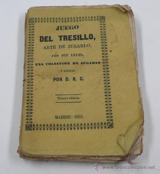 Juego Del Tresillo Arte De Jugarlo Con Sus Le Comprar Libros Antiguos De Parapsicología Y 3718