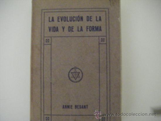 Libros antiguos: LA EVOLUCION DE LA VIDA Y DE LA FORMA - Foto 1