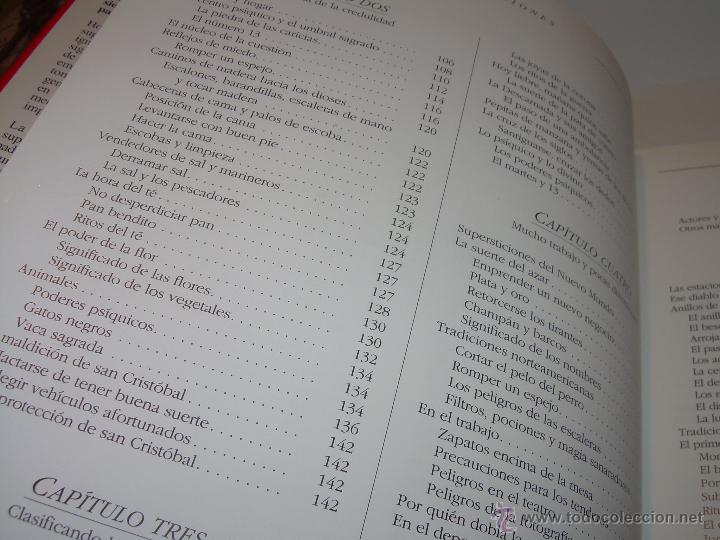 Libros antiguos: EL GRAN LIBRO DE LAS SUPERSTICIONES. - Foto 5