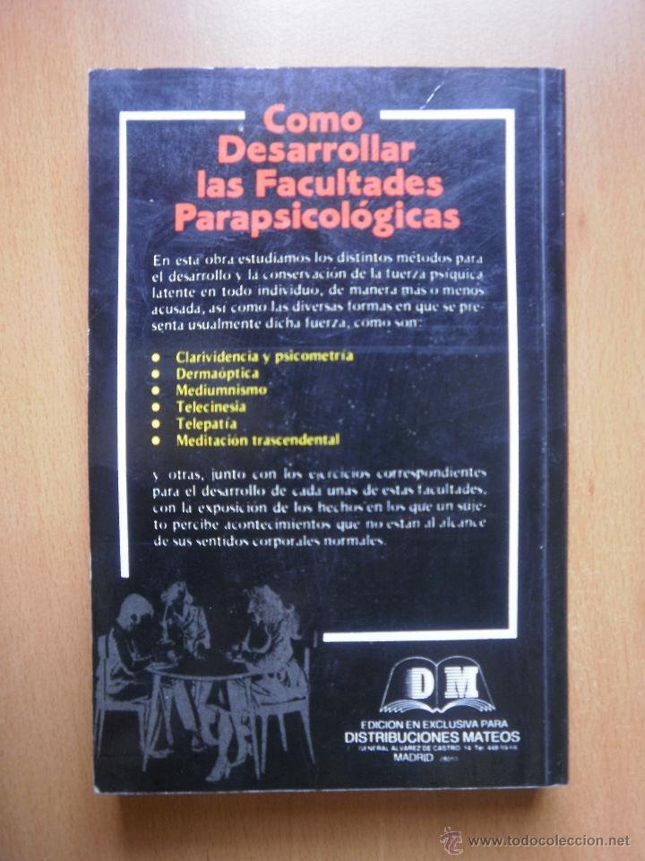 Libros antiguos: Como desarrollar las facultades parapsicol&oacute;gicas. - Foto 2