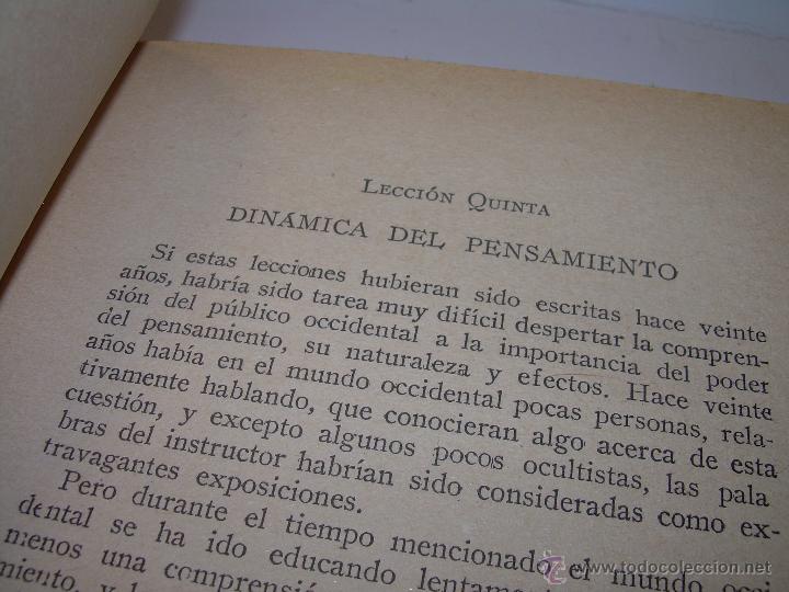Libros antiguos: CATORCE LECCIONES SOBRE FILOSOFIA YOGI Y OCULTISMO ORIENTAL. - Foto 9 - 49734238