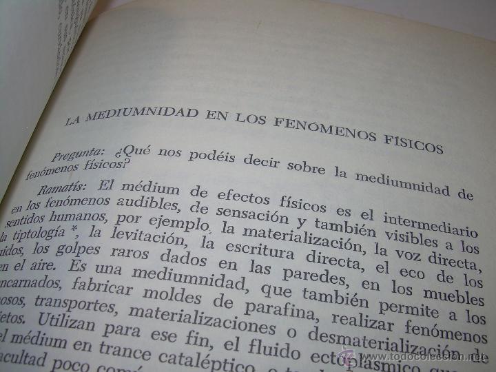 Libros antiguos: LIBRO....ESCLARECIMIENTOS DEL MAS ALLA....RAMATIS - Foto 8