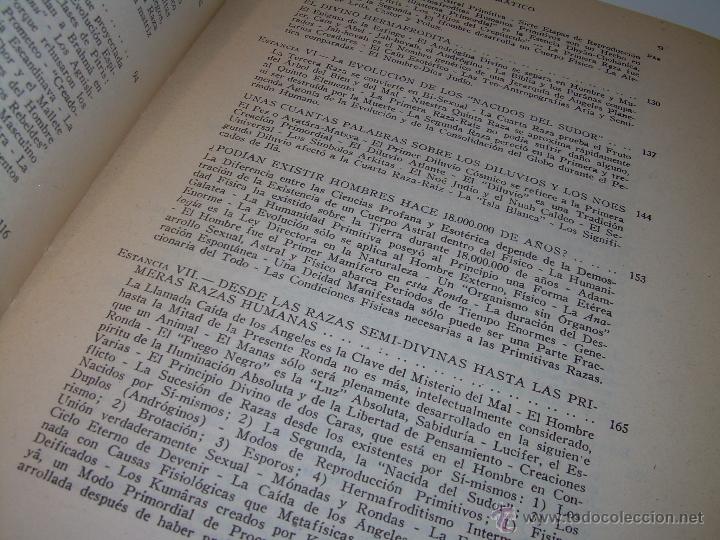 Libros antiguos: LIBRO...DOCTRINA SECRETA....ANTROPOGENESIS. - Foto 8