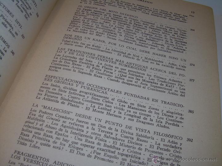 Libros antiguos: LIBRO...DOCTRINA SECRETA....ANTROPOGENESIS. - Foto 12