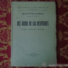 Libros antiguos: DEL ARBOL DE LAS HESPÉRIDES ( CUENTOS TEOSÓFICOS ESPAÑOLES ) POR ROSO DE LUNA.1923. Lote 57626644