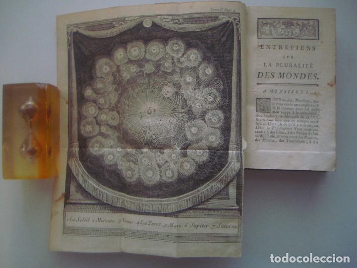 Libros antiguos: RARA EDICIÓN DEL S.XVIII DE ENTRETIENS SUR LA PLURALITÉ DES MONDES.FONTENELLE.1766 - Foto 1 - 80295729