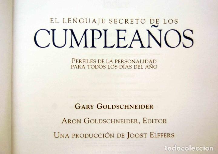 El Lenguaje Secreto De Los Cumpleaños