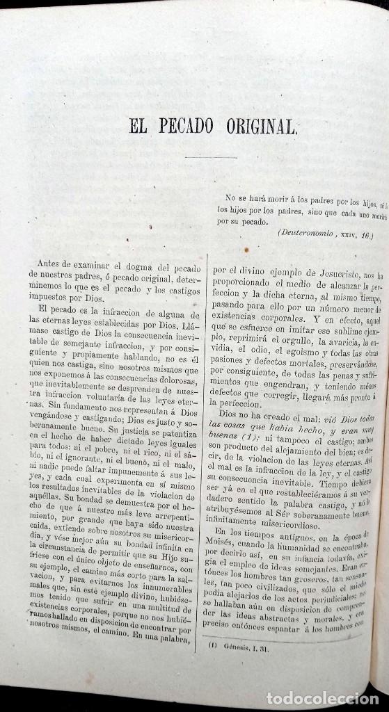 Libros antiguos: REVISTA ESPIRITISTA 1871 + LOS DOGMAS DE LA IGLESIA DE CRISTO por APOLO DE BOLTINN 1870 - Foto 7 - 215017805