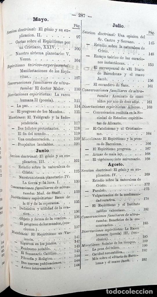 Libros antiguos: REVISTA ESPIRITISTA 1871 + LOS DOGMAS DE LA IGLESIA DE CRISTO por APOLO DE BOLTINN 1870 - Foto 9 - 215017805