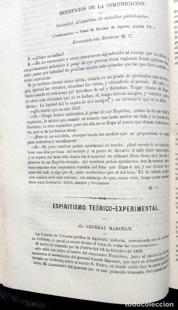 Libros antiguos: REVISTA ESPIRITISTA 1871 + LOS DOGMAS DE LA IGLESIA DE CRISTO por APOLO DE BOLTINN 1870 - Foto 11 - 215017805