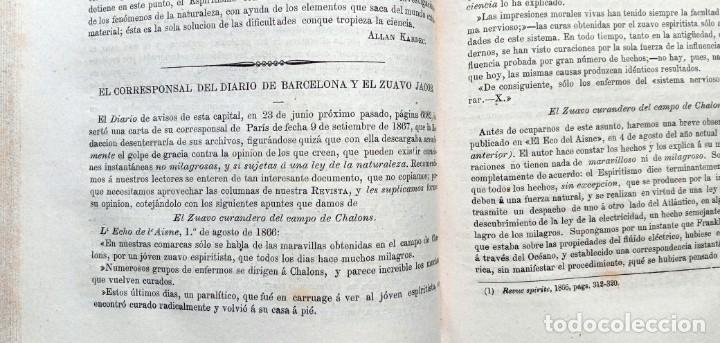 Libros antiguos: REVISTA ESPIRITISTA 1871 + LOS DOGMAS DE LA IGLESIA DE CRISTO por APOLO DE BOLTINN 1870 - Foto 13 - 215017805