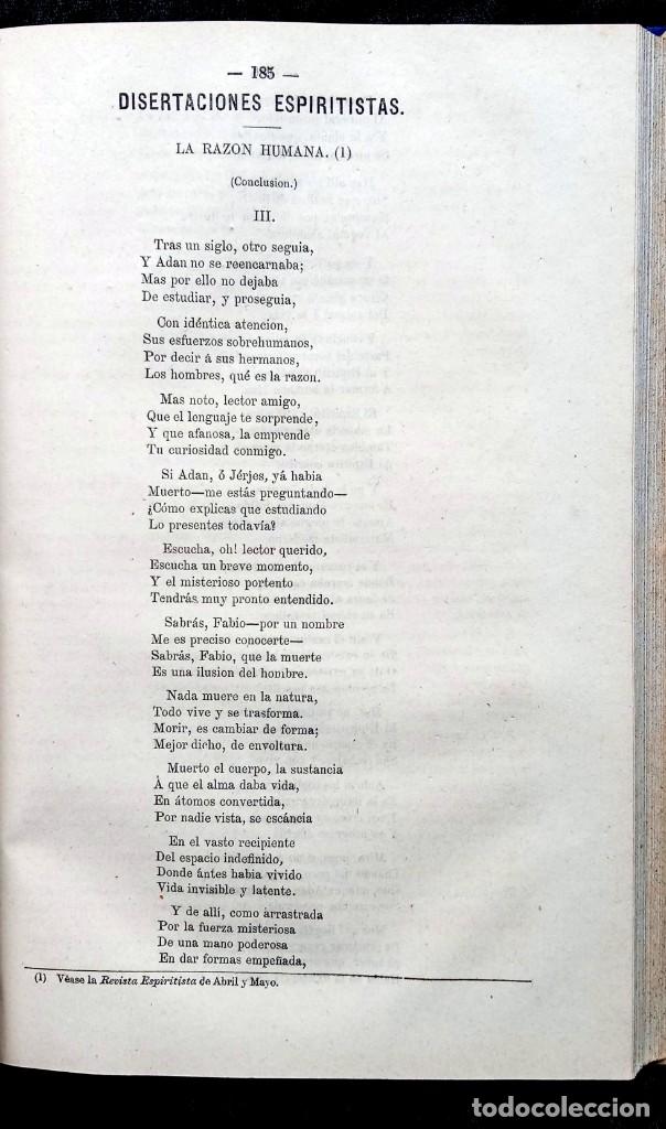 Libros antiguos: REVISTA ESPIRITISTA 1871 + LOS DOGMAS DE LA IGLESIA DE CRISTO por APOLO DE BOLTINN 1870 - Foto 14 - 215017805