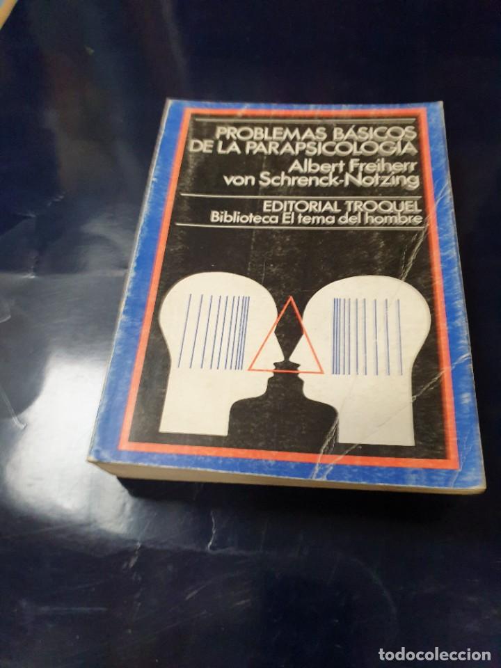 Libros antiguos: Problemas b&aacute;sicos de la parapsicologia Albert Freiherr - Foto 1