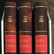 Libros antiguos: TRES GRANDES LIBROS DE MAGIA: CLAVICULAS DE SALOMÓN, ENCHIRIDION LEONIS PAPAE, EL GRAN GRIMORIO.. Lote 363557985