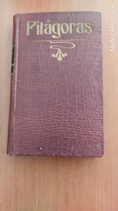 Libros antiguos: Pitágoras 1906 Su Vida Sus Símbolos, los Versos Dorados. MUY Raro. Pitagorismo. A. DACIER 1ª EDICIÓN - Foto 1 - 263560675