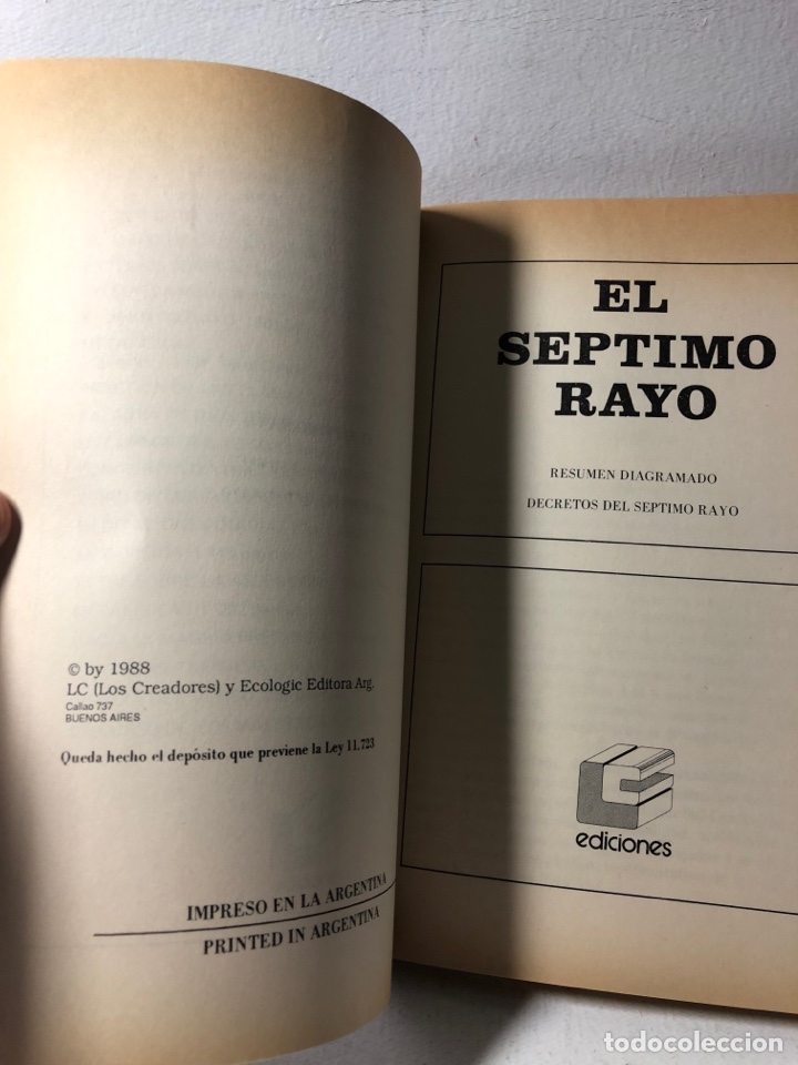 Libros antiguos: EL SEPTIMO RAYO ● SAINT GERMAIN ● ● KB0345&nbsp;♢ - Foto 3