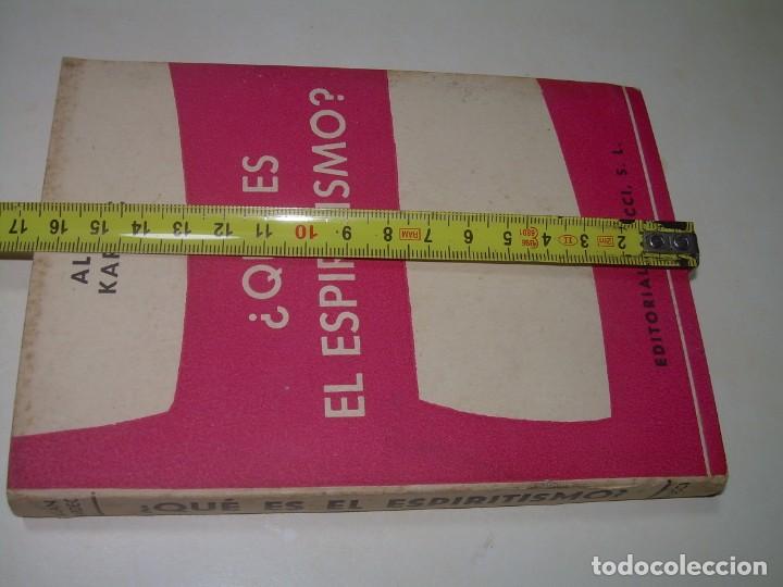 Libros antiguos: &iquest;QUE ES EL ESPIRITISMO?...ALLAN KARDEC. - Foto 12