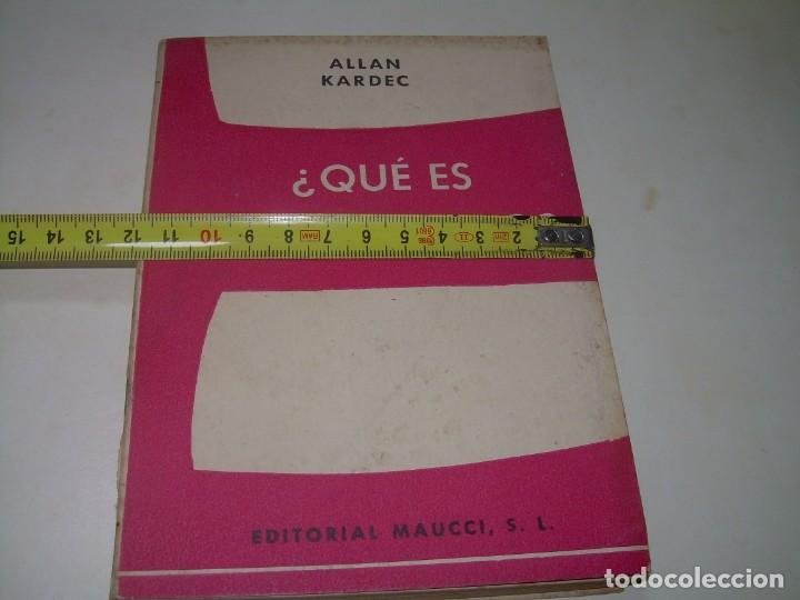 Libros antiguos: &iquest;QUE ES EL ESPIRITISMO?...ALLAN KARDEC. - Foto 13
