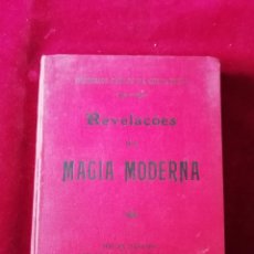 Libros antiguos: REVELAÇÕES DE MAGIA MODERNA, FREDERICO CARLOS DA COSTA BRITO - 1ª EDICION 1903 BRASIL. Lote 295354513