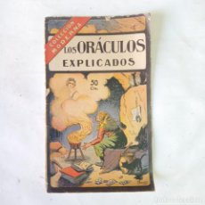 Libros antiguos: LOS ORÁCULOS EXPLICADOS