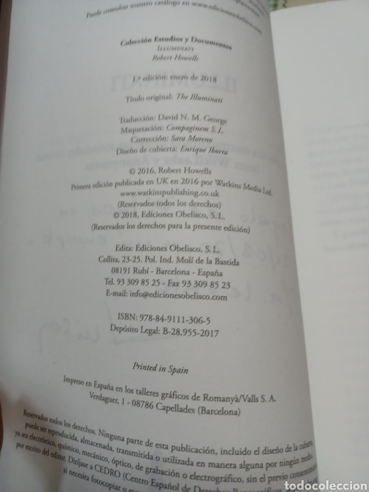 Libros antiguos: Barybook 230. Illuminati robert howells - Foto 4
