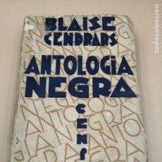 Libros antiguos: ANTOLOGIA NEGRA BLAISE CENDRARS LEYENDAS AFRICANAS TRADUCCION MANUEL AZAÑA. Lote 348300943