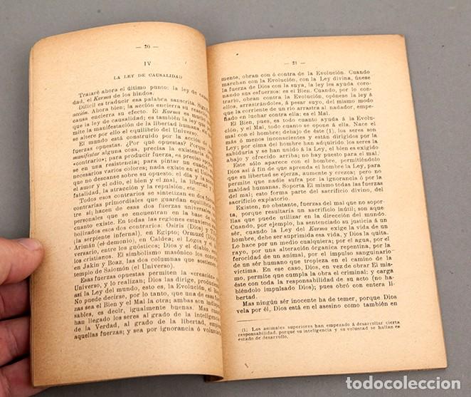 Libros antiguos: TOM&Aacute;S PASCAL - CONFERENCIAS TEOS&Oacute;FICAS - 1909 - Foto 4
