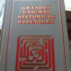 Libros antiguos: GRANDES ENIGMAS HISTÓRICOS ESPAÑOLES CÍRCULO DE AMIGOS DE LA HISTORIA. Lote 364305496
