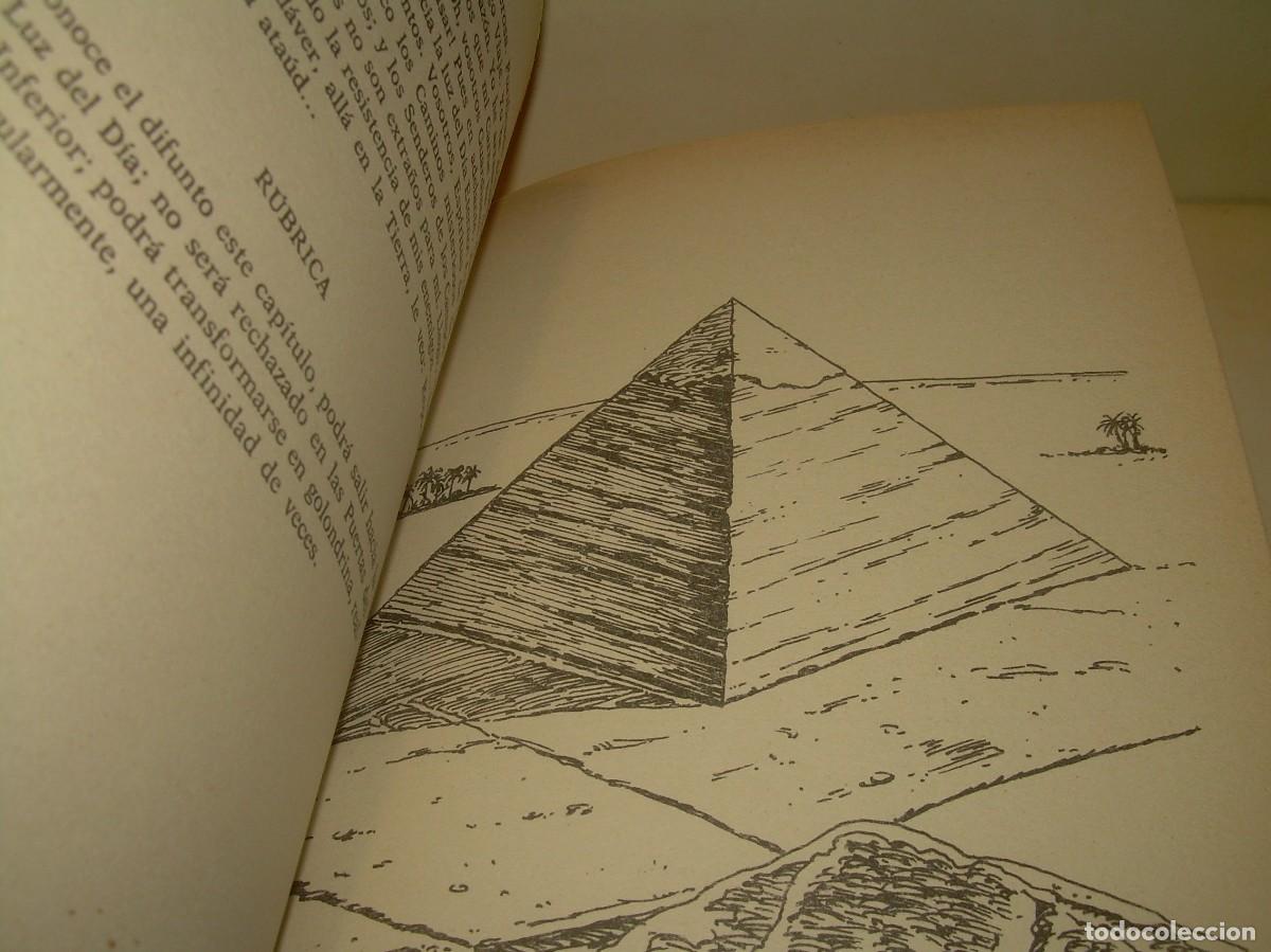Libros antiguos: EL LIBRO DE LOS MUERTOS. - Foto 8