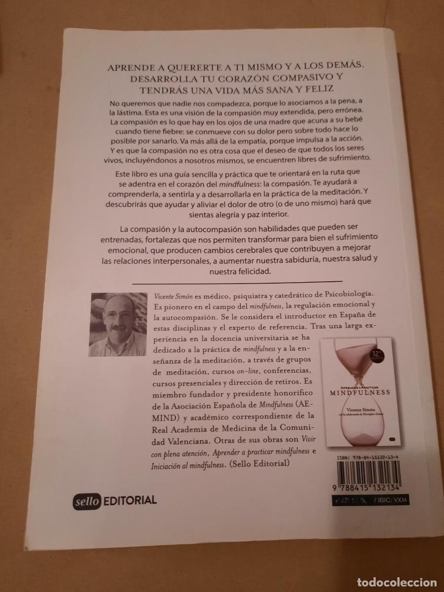Libros antiguos: E1B1 LA COMPASION EL CORAZON DEL MINDFULNESS - Foto 2