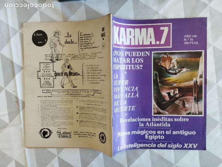 Libros antiguos: KARMA 7 N&ordm; 79 - Foto 1