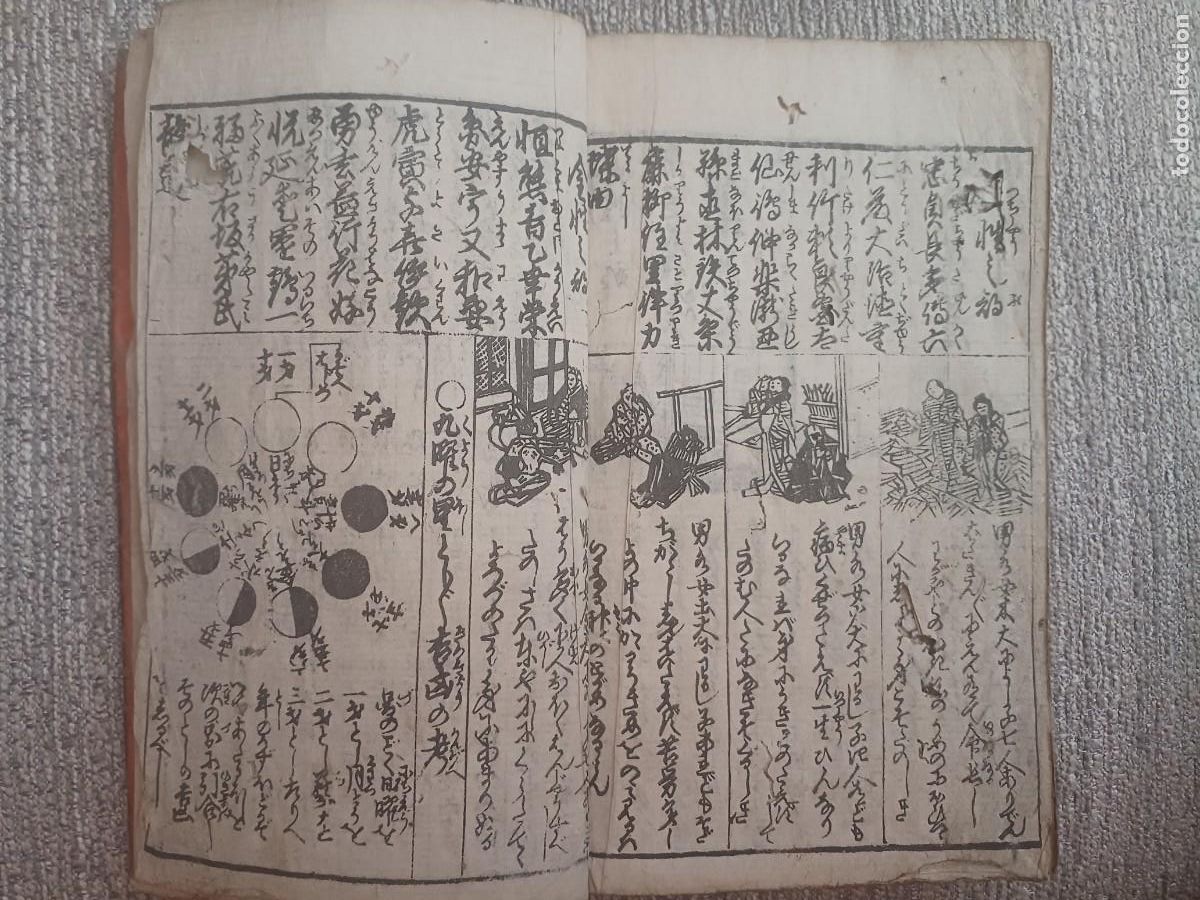 Libros antiguos: Grimorio de la &eacute;poca Edo - Foto 1