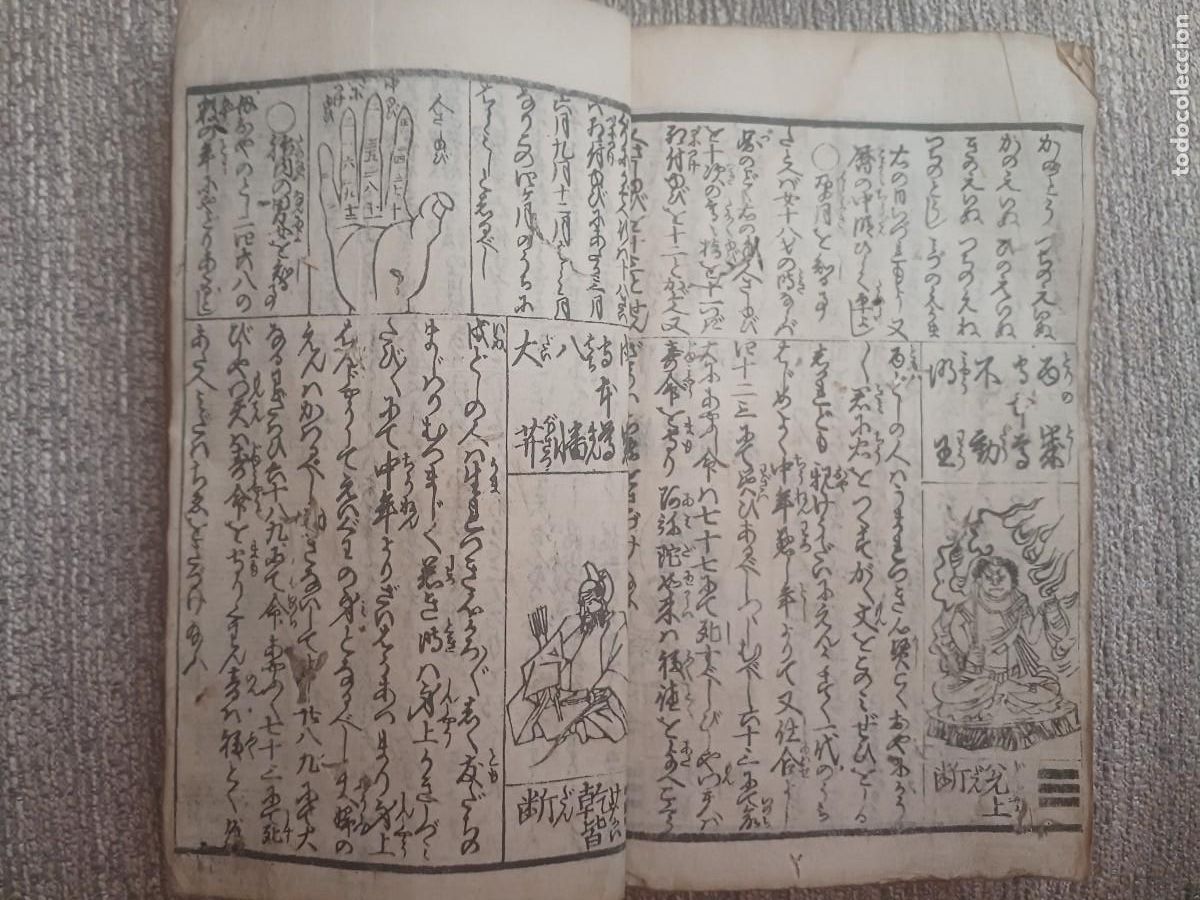 Libros antiguos: Grimorio de la &eacute;poca Edo - Foto 3