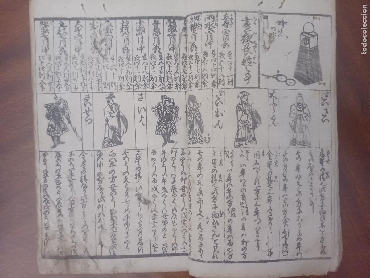 Libros antiguos: Grimorio de la &eacute;poca Edo - Foto 9