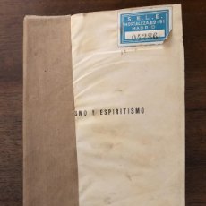 Libros antiguos: LAPPONI, J. HIPNOTISMO Y ESPIRITISMO, 1923