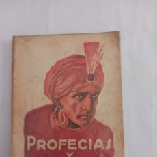 Libros antiguos: PROFECIAS Y CLARIVIDENCIA.1929