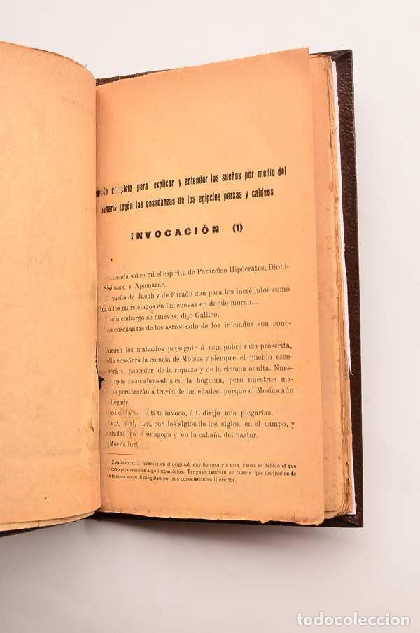 Libros antiguos: El libro de los sue&ntilde;os - An&oacute;nimo - Foto 5