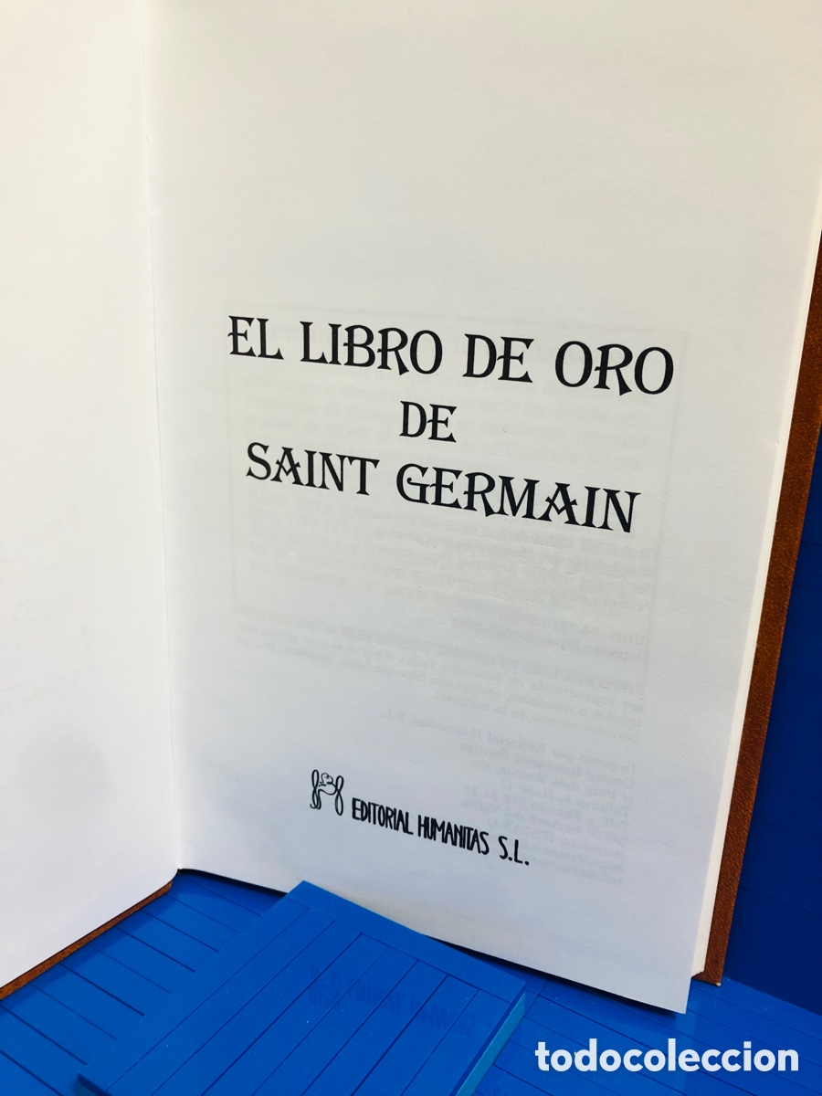 Libros antiguos: EL LIBRO DE ORO DE SAINT GERMAIN ● - Foto 3