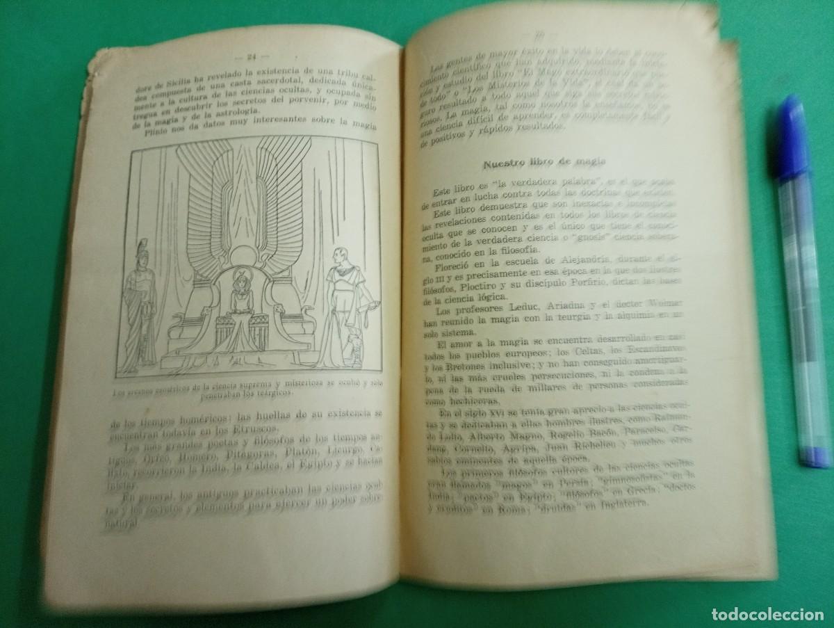 Libros antiguos: Antiguo libro de magia La Plenitud del Poder. Magia. - Foto 8