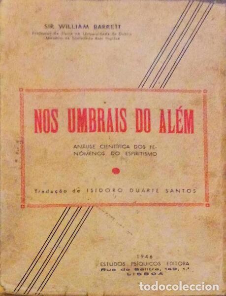 Libros antiguos: BARRETT. (William) - NOS UMBRAIS DO AL&Eacute;M. - Foto 1