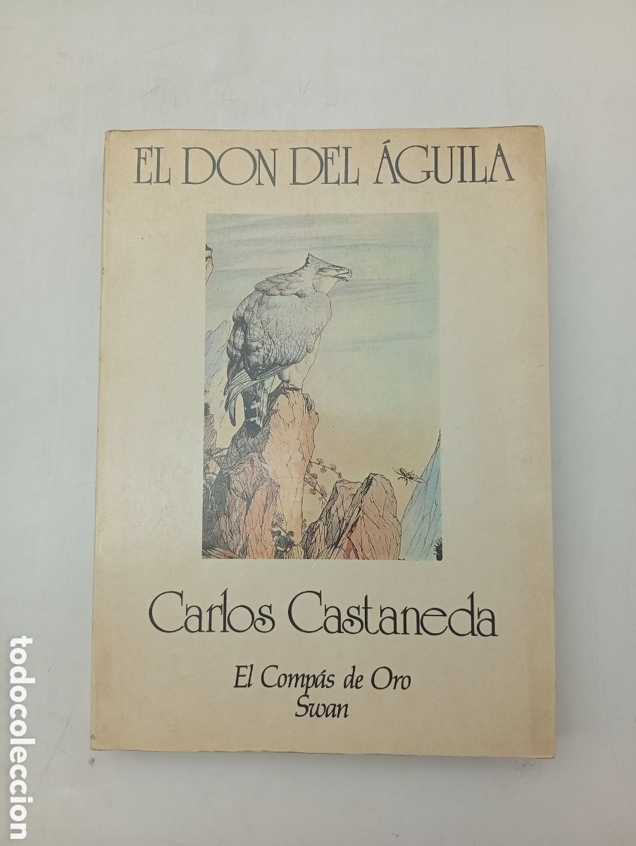 Livros antigos: Raro ejemplar El don del &agrave;guila Carlos Castaneda 1989