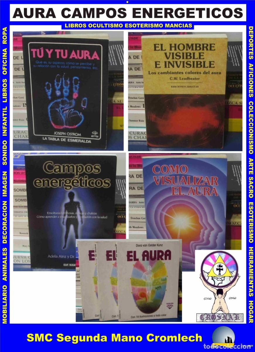 Antiquarische B&uuml;cher: 7 Libros AURA , CAMPOS ENERGETICOS de la Biblioteca de CROSNAK