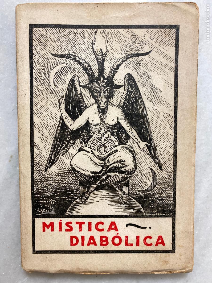 Livres anciens: G&ouml;rres. M&iacute;stica diab&oacute;lica. Traducci&oacute;n de 30.&ordf; Edici&oacute;n Alemana por Justo Espinosa. Barcelona. Claras&ograve;