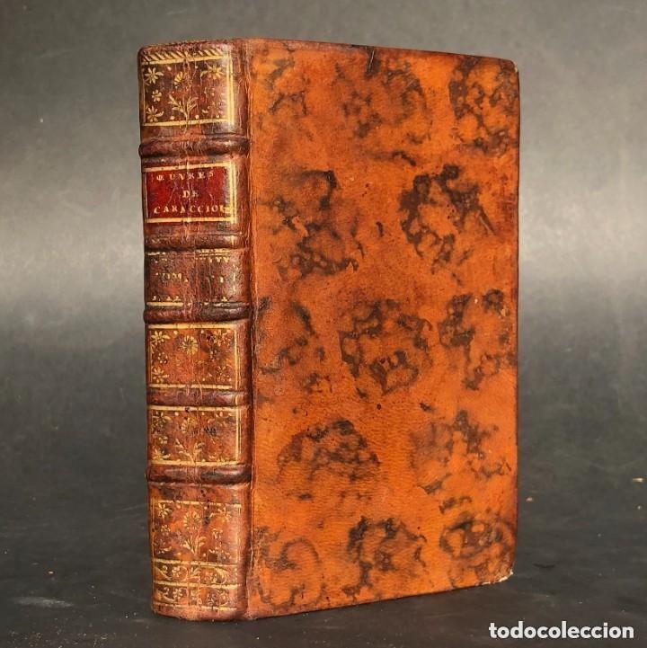 Libros antiguos: A&ntilde;o 1762 - Primera Edici&oacute;n - Louis-Antoine Caraccioli - L'Univers Enigmatique - Les caract&egrave;res