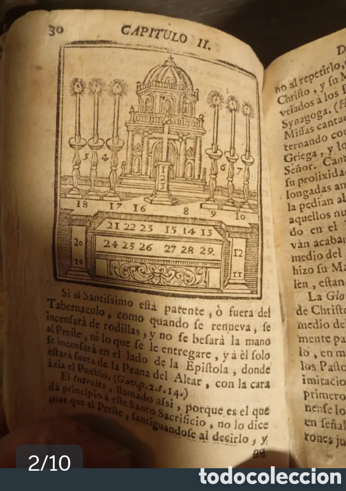 Libros antiguos: 1735 Libro de exorcismos - Foto 2
