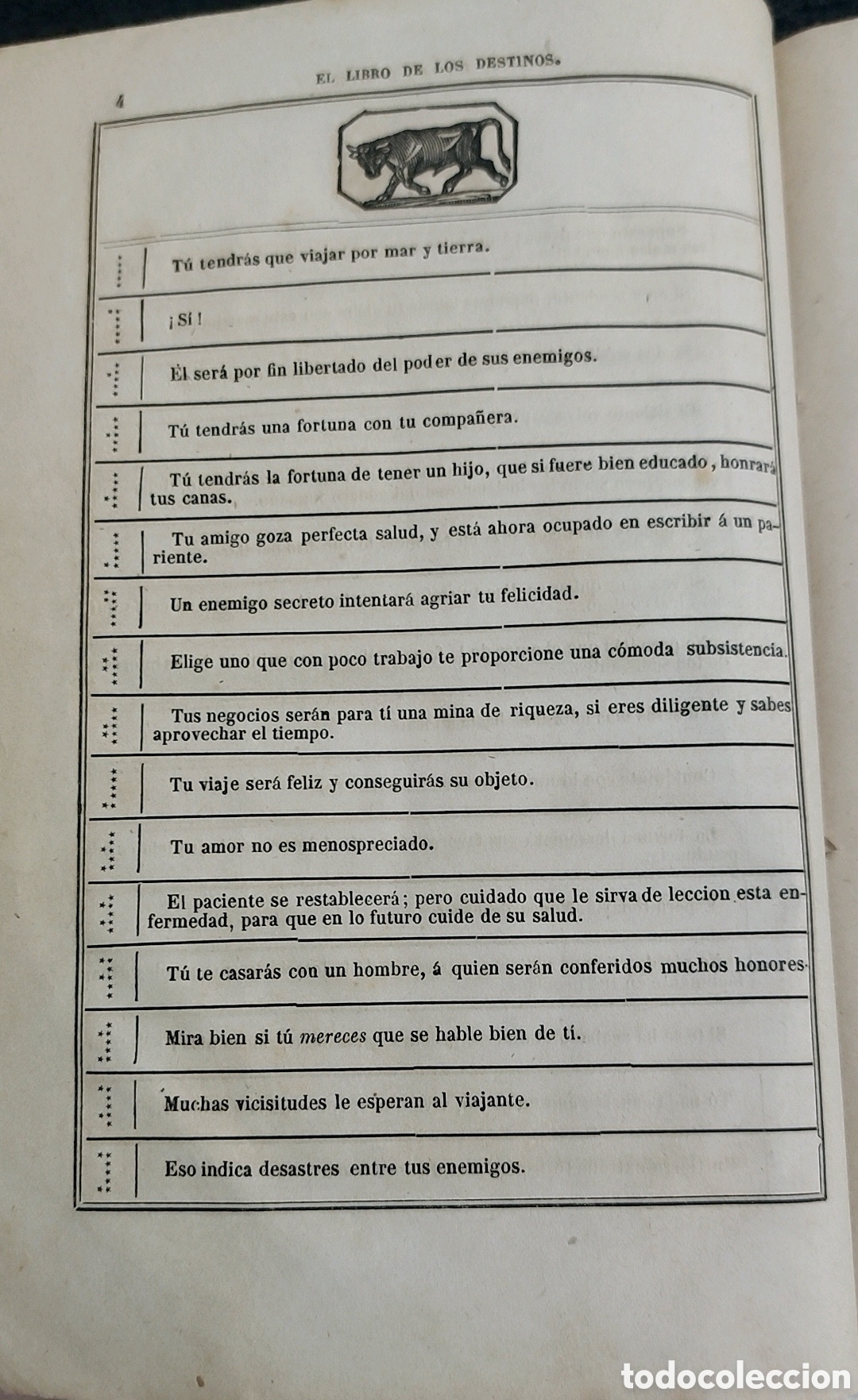 Libros antiguos: LIBRO DE LOS DESTINOS.EL ORACULO DE NAPOLEON - Foto 5