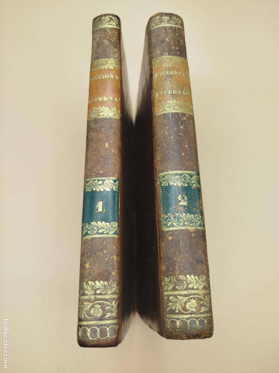 Libros antiguos: DICCIONARIO INFERNAL COLLIN DE PLANCY 1842