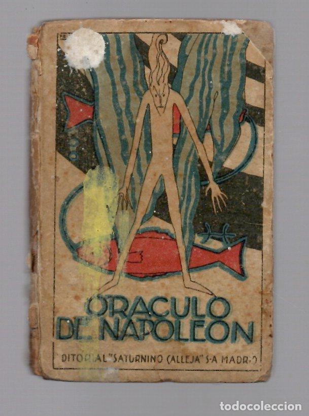 Libros antiguos: ORACULO DE NAPOLEON. EL ORACULO NOVISIMO O SEA EL LIBRO DE LOS DESTINOS. M. SONNINI. CALLEJA