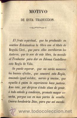 Libros antiguos: REGLA DE VIDA &ndash; A&Ntilde;O 1863 - Foto 3